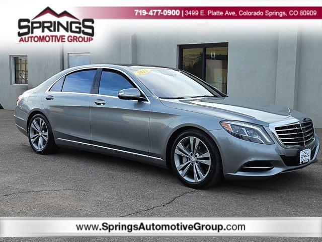 used 2015 Mercedes-Benz S-Class car, priced at $26,994