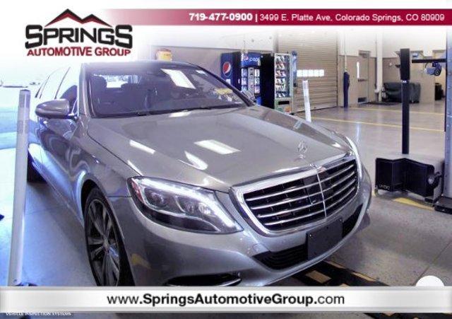 used 2015 Mercedes-Benz S-Class car, priced at $27,994