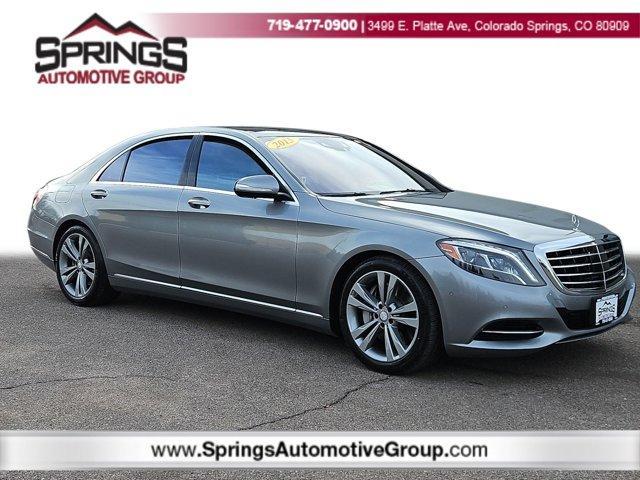 used 2015 Mercedes-Benz S-Class car, priced at $27,994