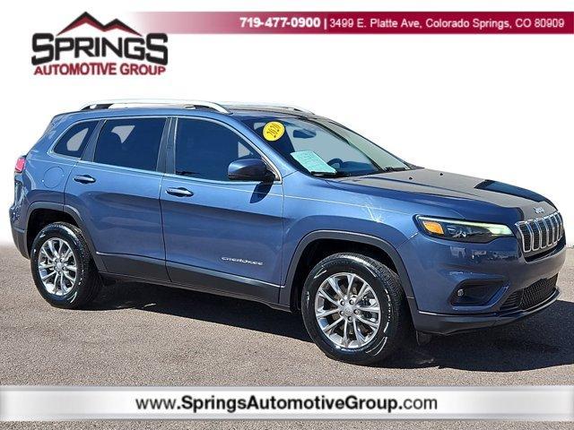 used 2020 Jeep Cherokee car, priced at $19,499