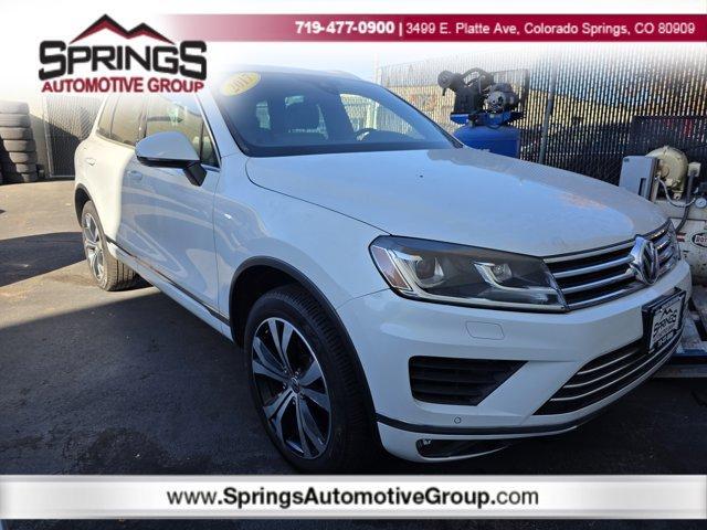 used 2017 Volkswagen Touareg car, priced at $15,997