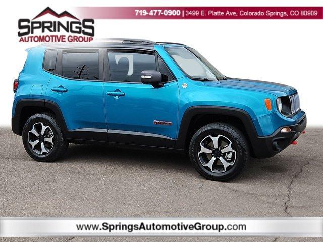 used 2021 Jeep Renegade car, priced at $23,499