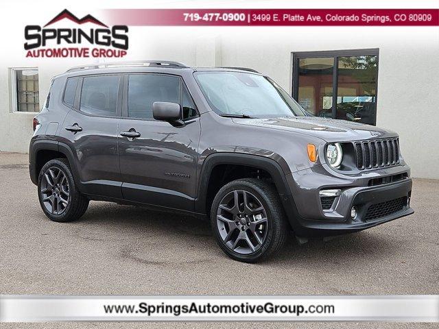 used 2021 Jeep Renegade car, priced at $21,399