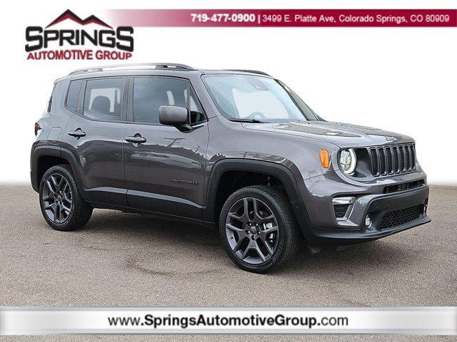 used 2021 Jeep Renegade car, priced at $21,399