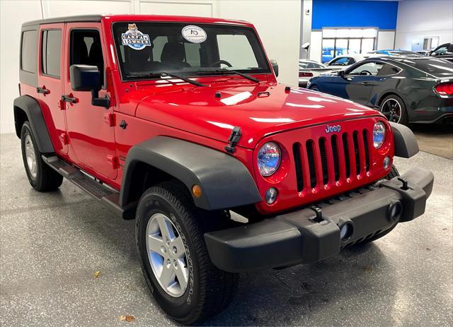 used 2015 Jeep Wrangler Unlimited car, priced at $29,990