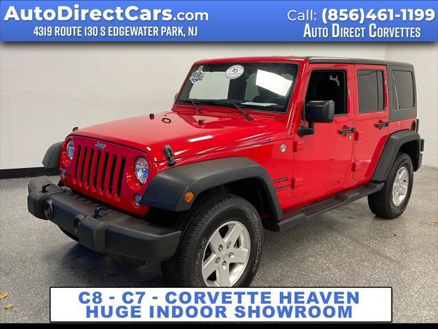 used 2015 Jeep Wrangler Unlimited car, priced at $28,990