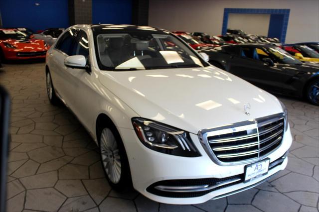 used 2018 Mercedes-Benz S-Class car, priced at $54,990