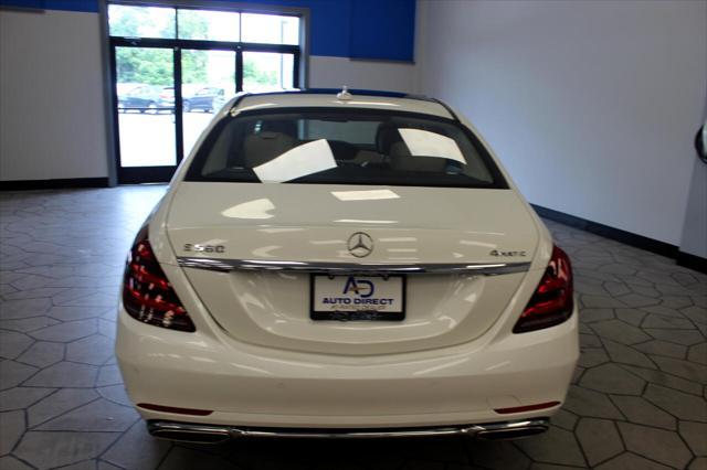 used 2018 Mercedes-Benz S-Class car, priced at $54,990