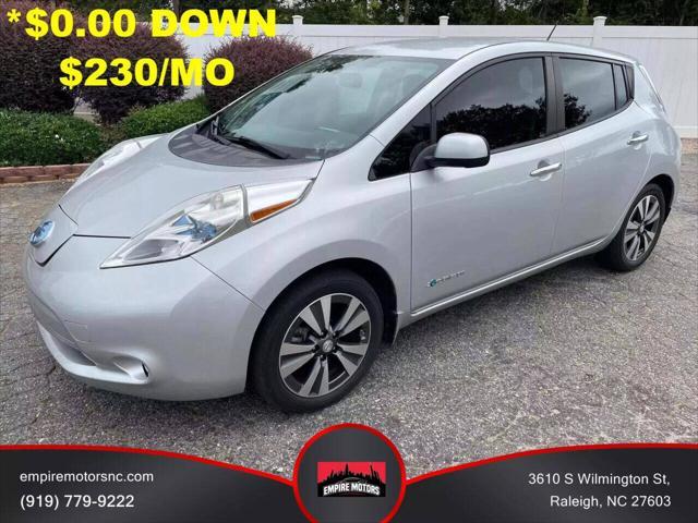 used 2015 Nissan Leaf car, priced at $11,499