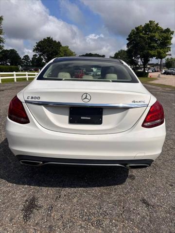 used 2015 Mercedes-Benz C-Class car, priced at $13,999