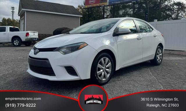 used 2015 Toyota Corolla car, priced at $10,999