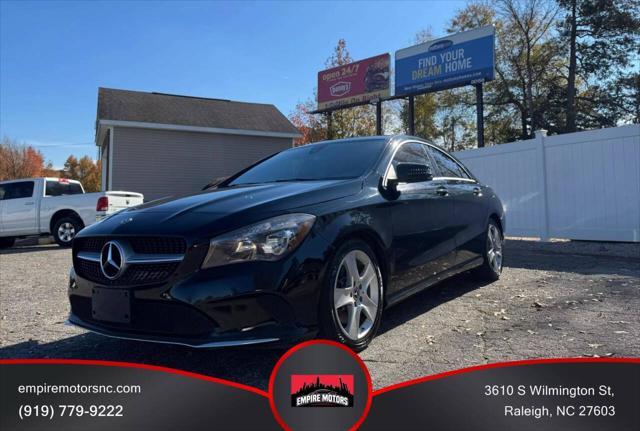 used 2018 Mercedes-Benz CLA 250 car, priced at $12,999