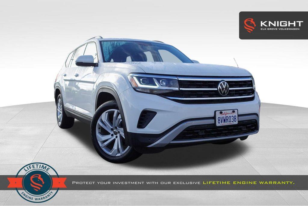 used 2021 Volkswagen Atlas car, priced at $23,488
