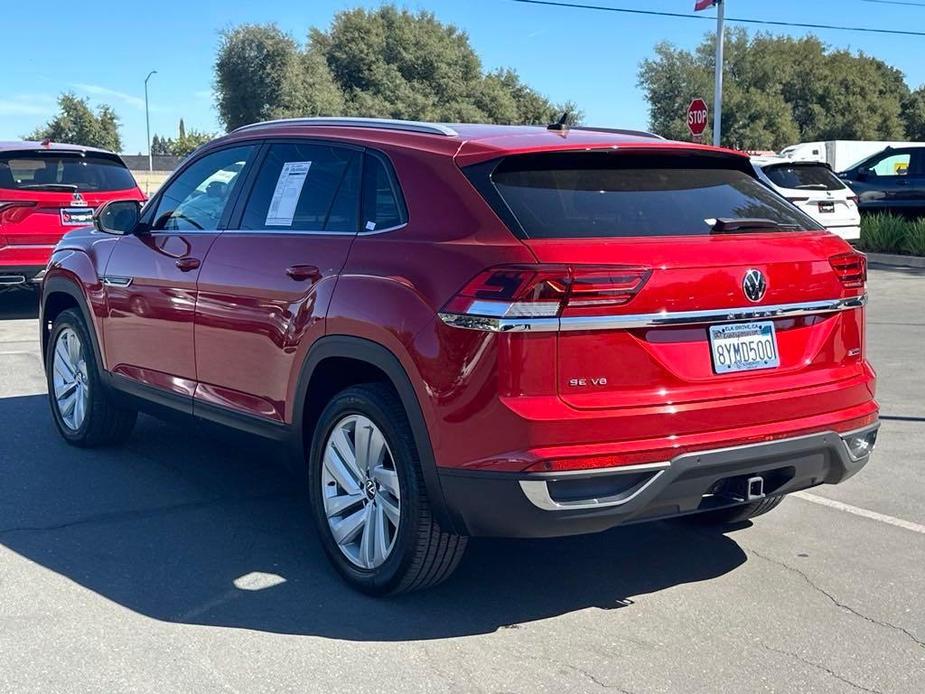 used 2021 Volkswagen Atlas Cross Sport car, priced at $27,995