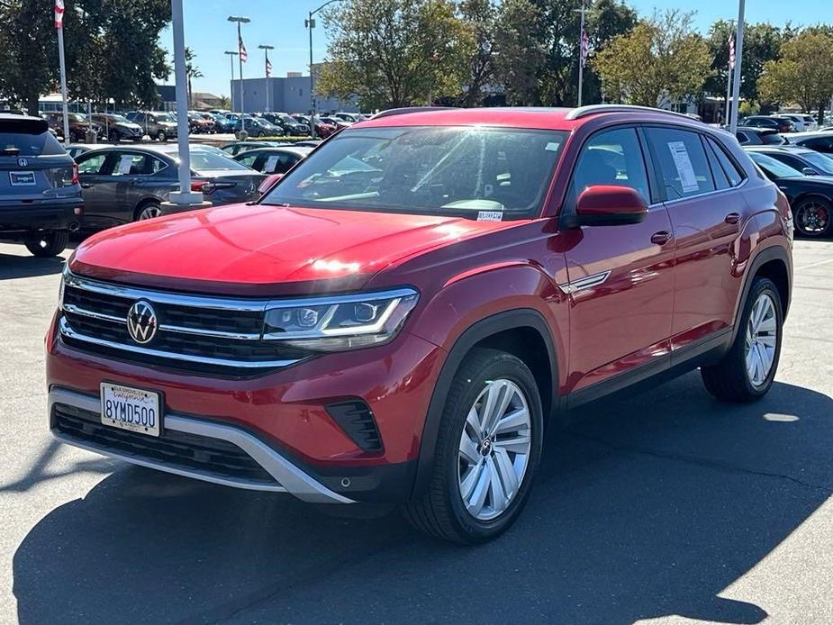 used 2021 Volkswagen Atlas Cross Sport car, priced at $27,995