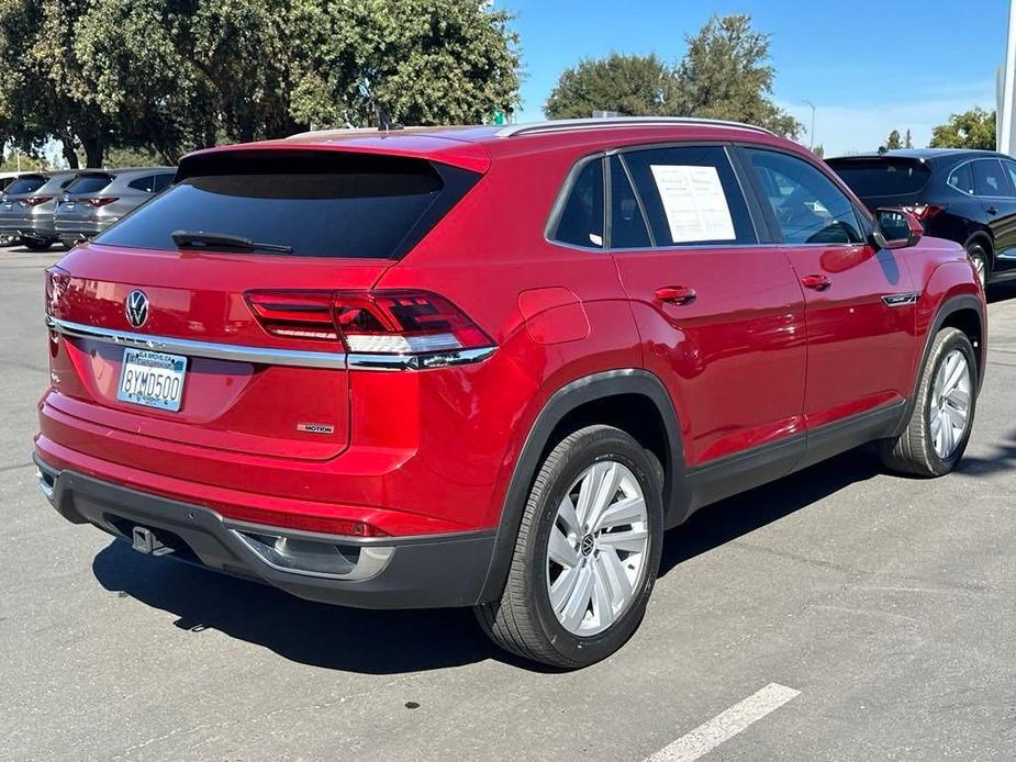 used 2021 Volkswagen Atlas Cross Sport car, priced at $27,995