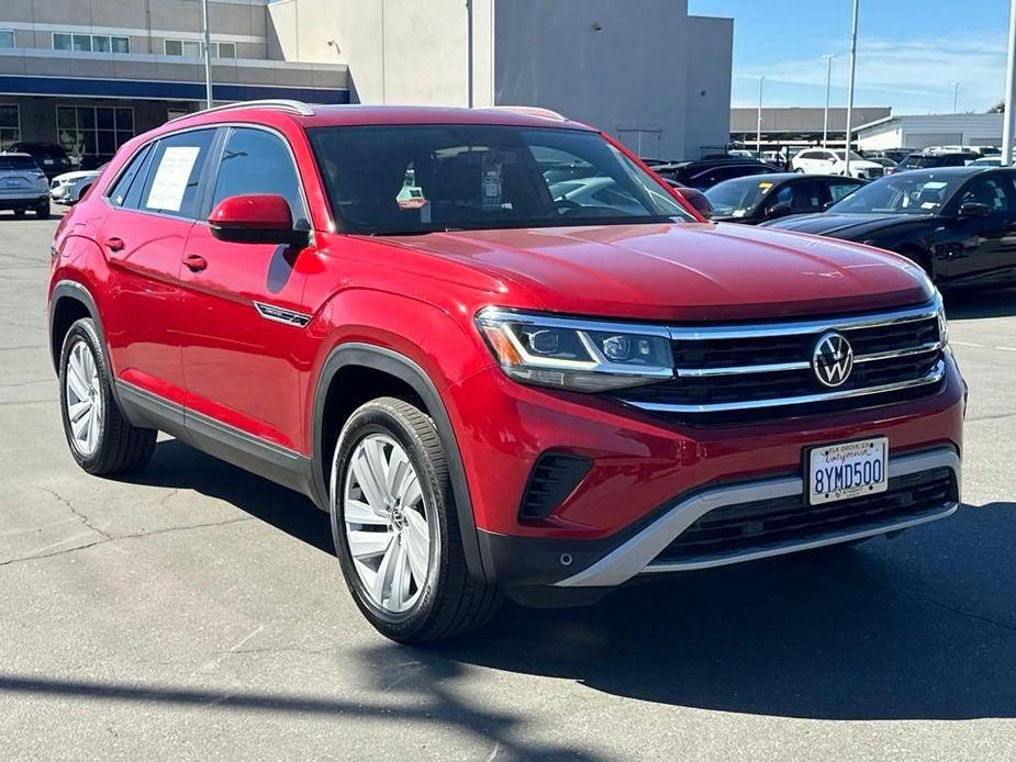 used 2021 Volkswagen Atlas Cross Sport car, priced at $27,995