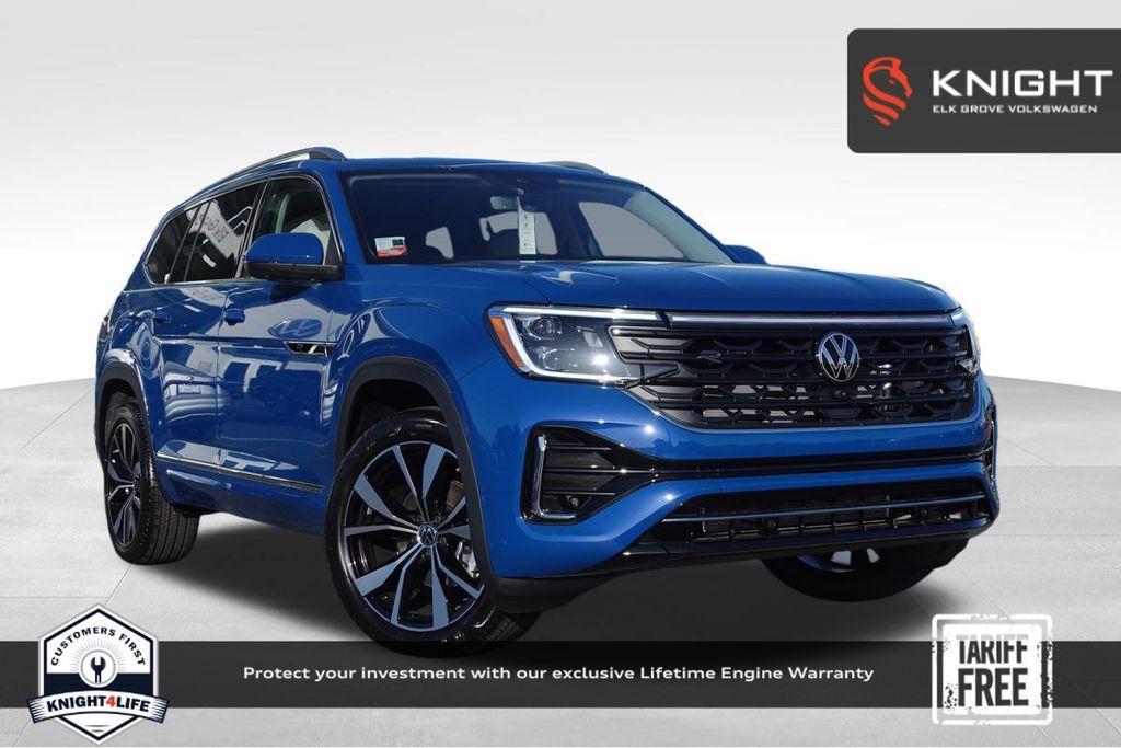 new 2025 Volkswagen Atlas car, priced at $50,656