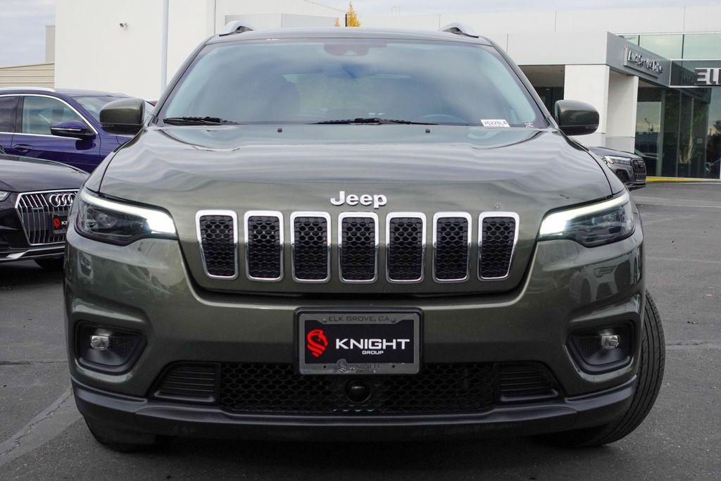 used 2021 Jeep Cherokee car, priced at $15,698