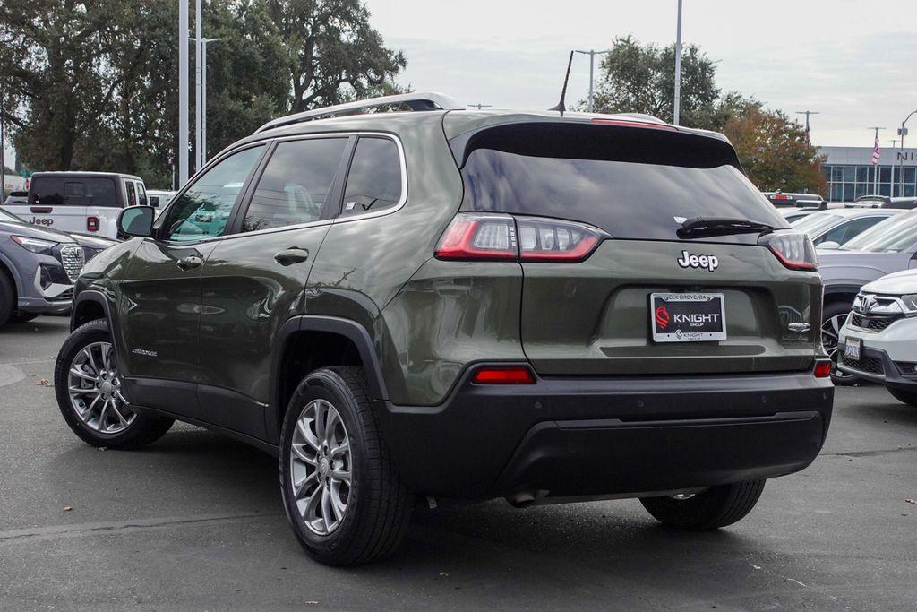 used 2021 Jeep Cherokee car, priced at $15,698