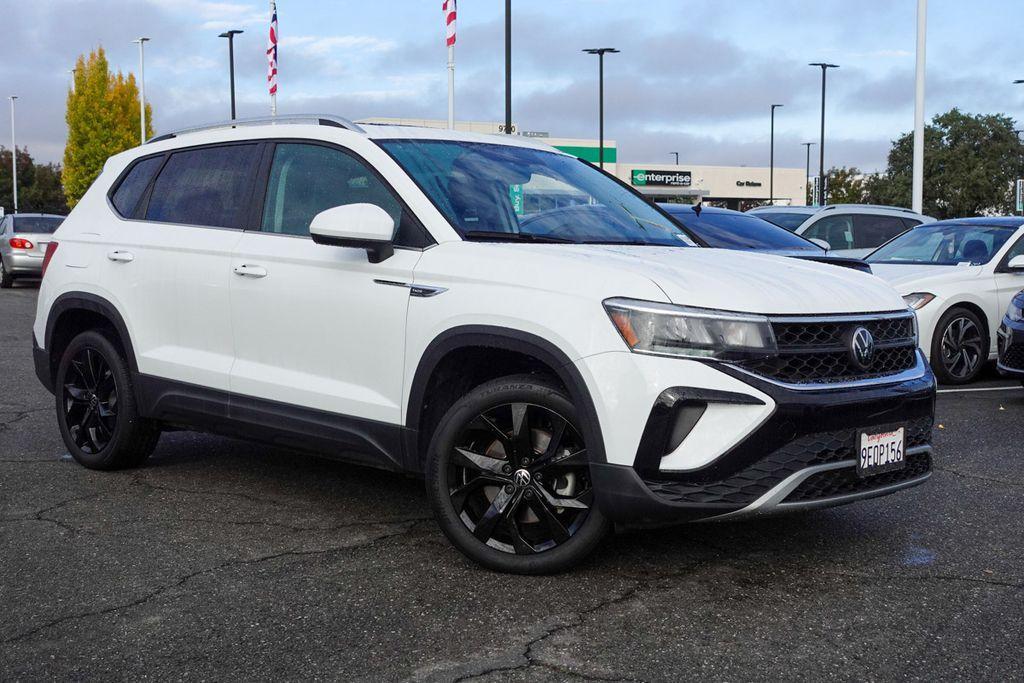 used 2023 Volkswagen Taos car, priced at $18,926