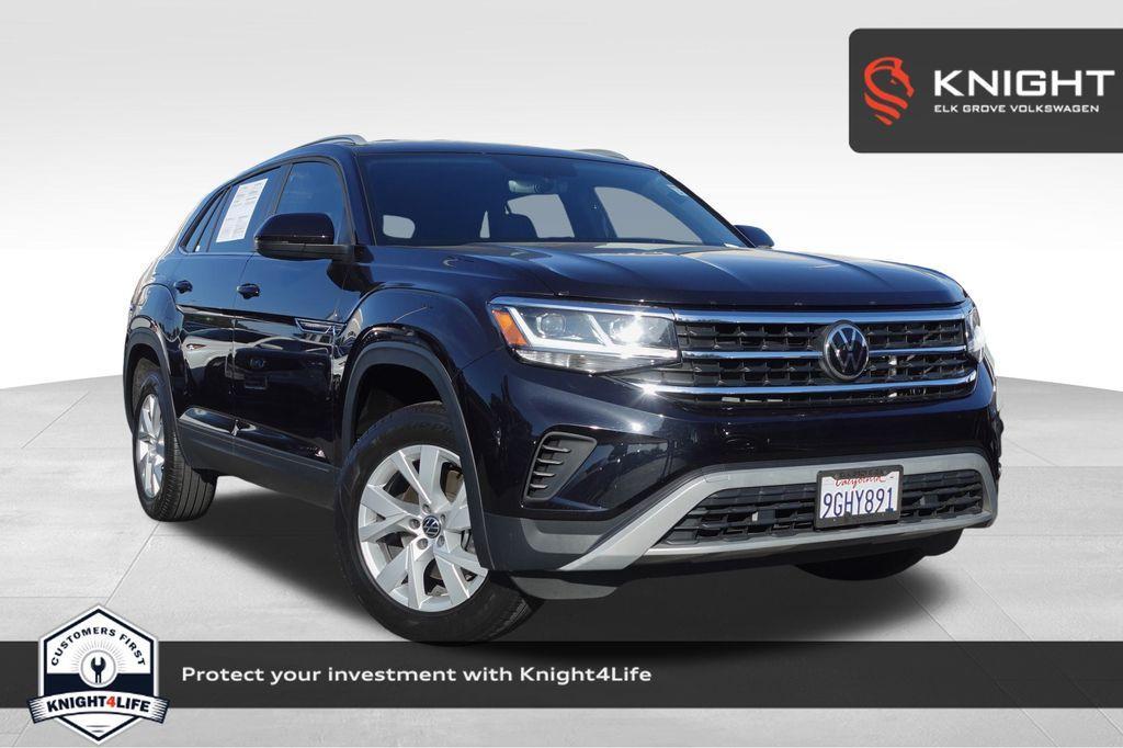 used 2021 Volkswagen Atlas Cross Sport car, priced at $21,577