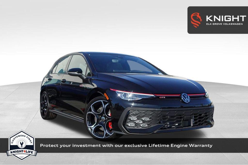 new 2025 Volkswagen Golf GTI car, priced at $42,983