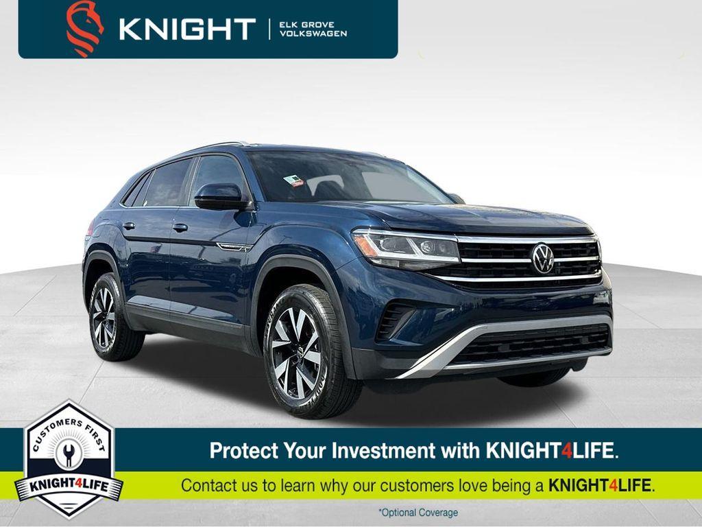 used 2022 Volkswagen Atlas Cross Sport car, priced at $26,045