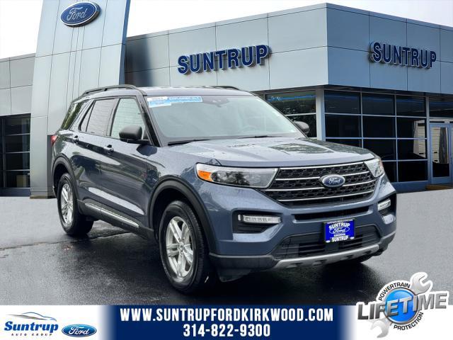 used 2021 Ford Explorer car, priced at $28,455