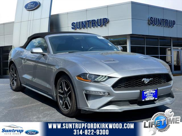 used 2021 Ford Mustang car, priced at $24,495