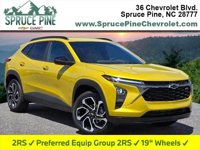 new 2025 Chevrolet Trax car, priced at $26,249
