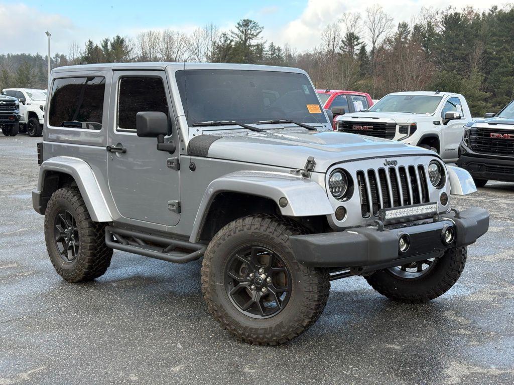 used 2014 Jeep Wrangler car, priced at $13,999