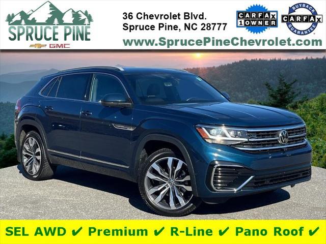 used 2021 Volkswagen Atlas Cross Sport car, priced at $29,443