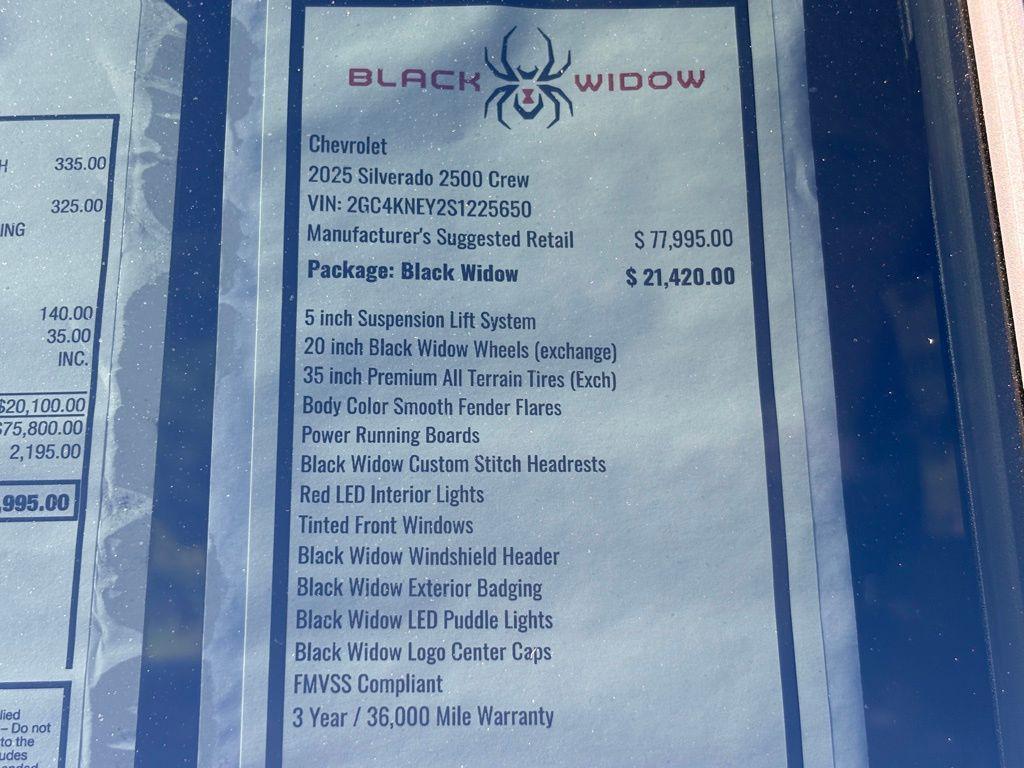 new 2025 Chevrolet Silverado 2500 car, priced at $92,941