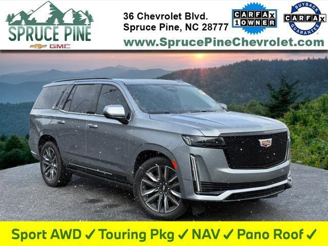 used 2023 Cadillac Escalade car, priced at $65,714