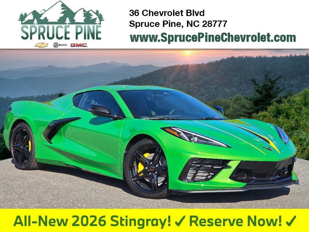 new 2026 Chevrolet Corvette car, priced at $77,915