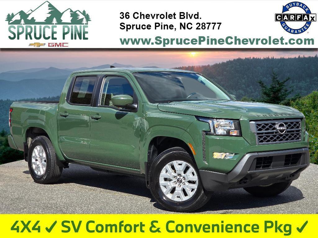 used 2022 Nissan Frontier car, priced at $29,445