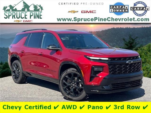 used 2024 Chevrolet Traverse car, priced at $53,497