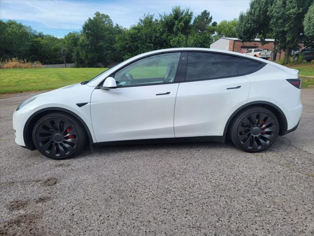 used 2021 Tesla Model Y car, priced at $27,995