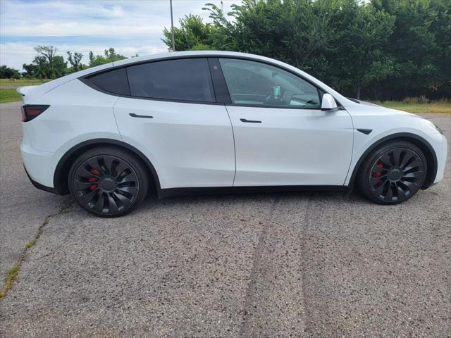 used 2021 Tesla Model Y car, priced at $27,995