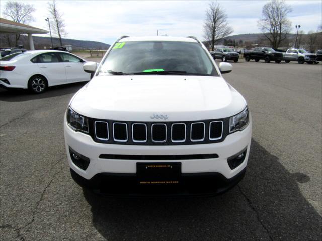 used 2021 Jeep Compass car, priced at $23,950