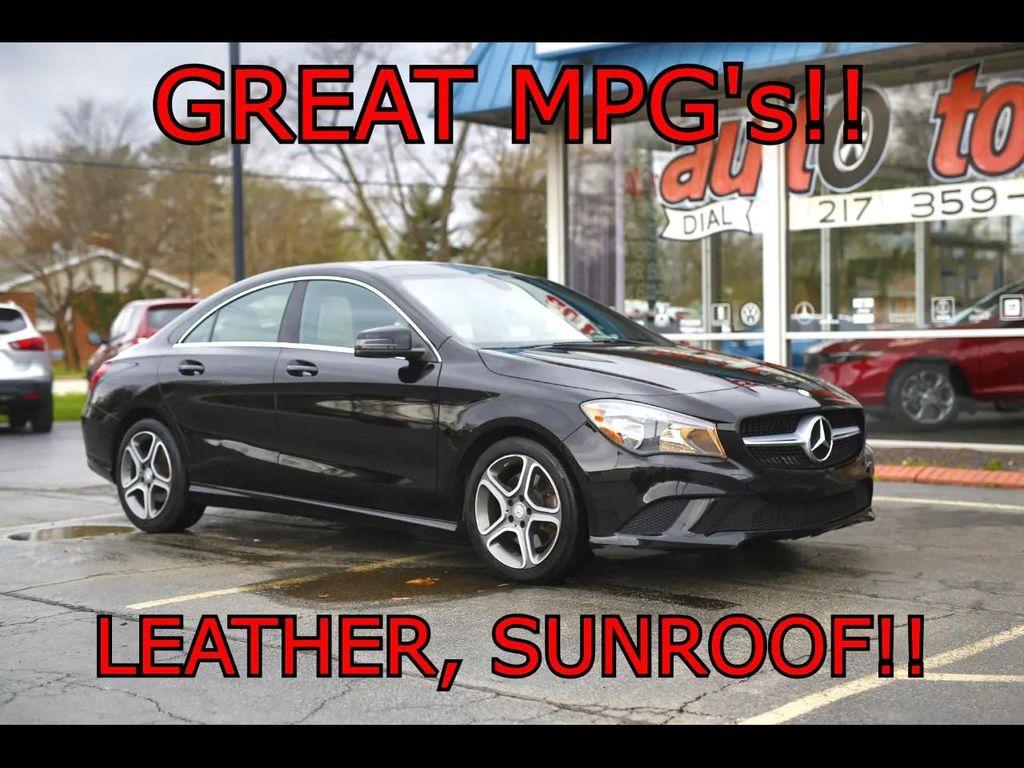 used 2014 Mercedes-Benz CLA-Class car, priced at $10,000