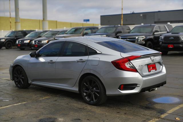 used 2019 Honda Civic car, priced at $17,500