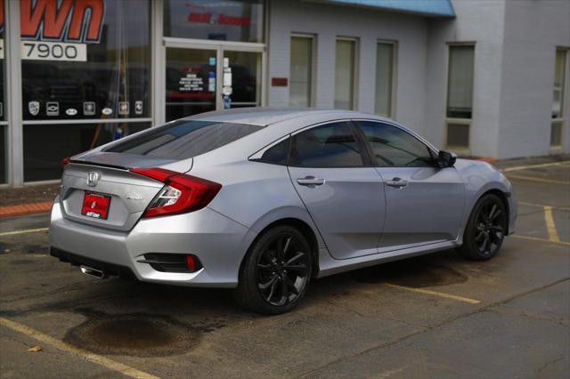 used 2019 Honda Civic car, priced at $17,500