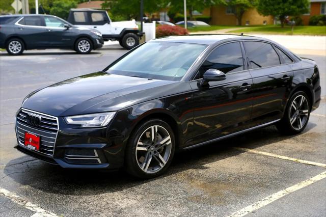 used 2017 Audi A4 car, priced at $15,000