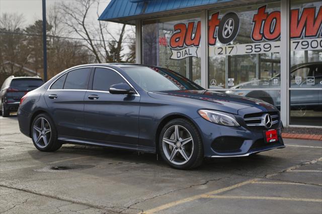 used 2015 Mercedes-Benz C-Class car, priced at $14,700