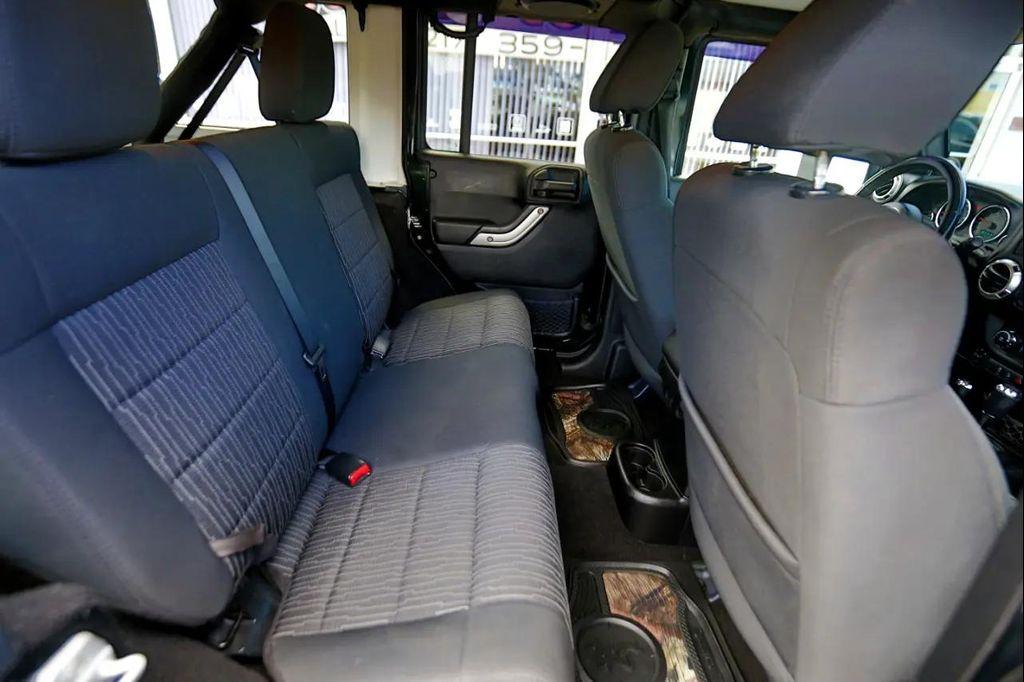 used 2012 Jeep Wrangler Unlimited car, priced at $13,500
