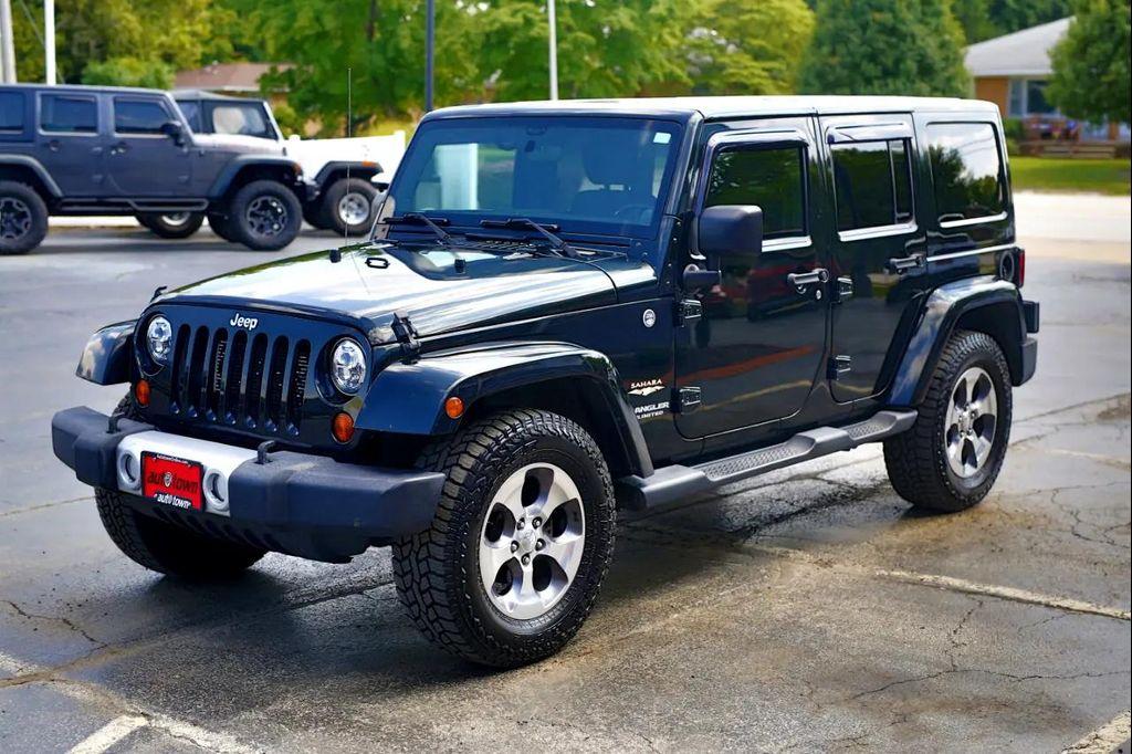 used 2012 Jeep Wrangler Unlimited car, priced at $13,500