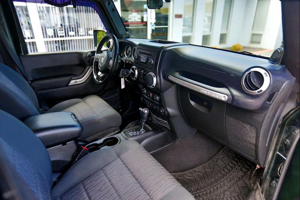 used 2012 Jeep Wrangler Unlimited car, priced at $13,500