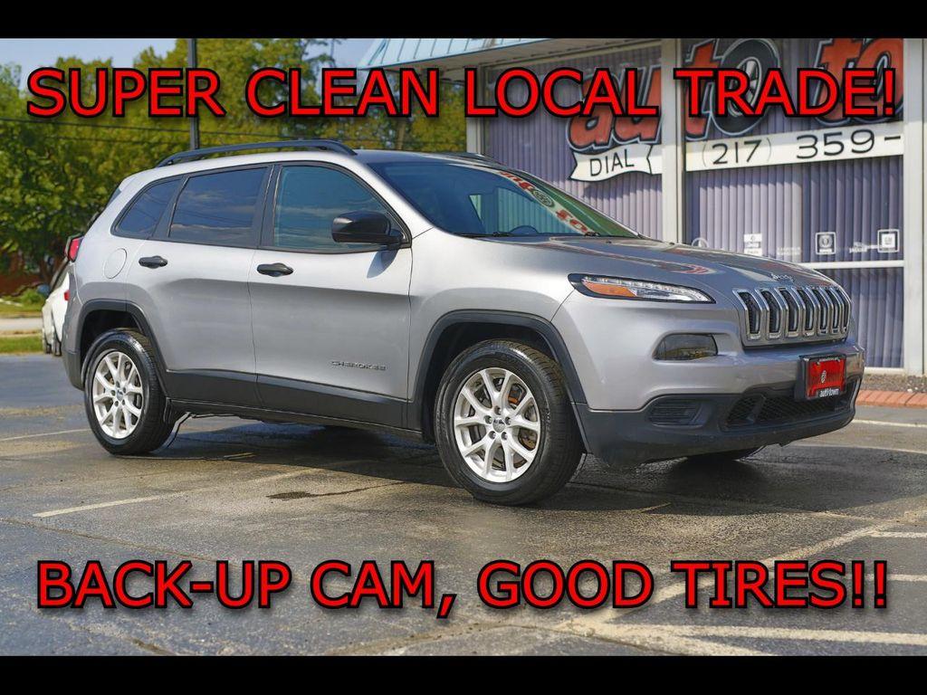 used 2016 Jeep Cherokee car, priced at $10,000
